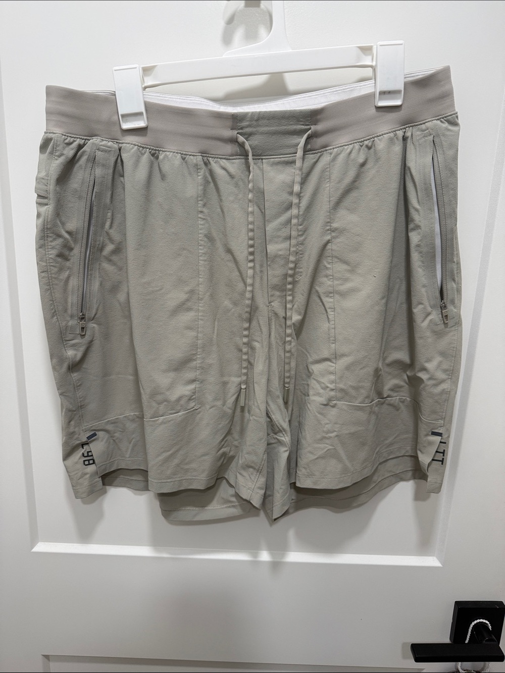 lululemon athletica Men's Light Gray Performance Shorts